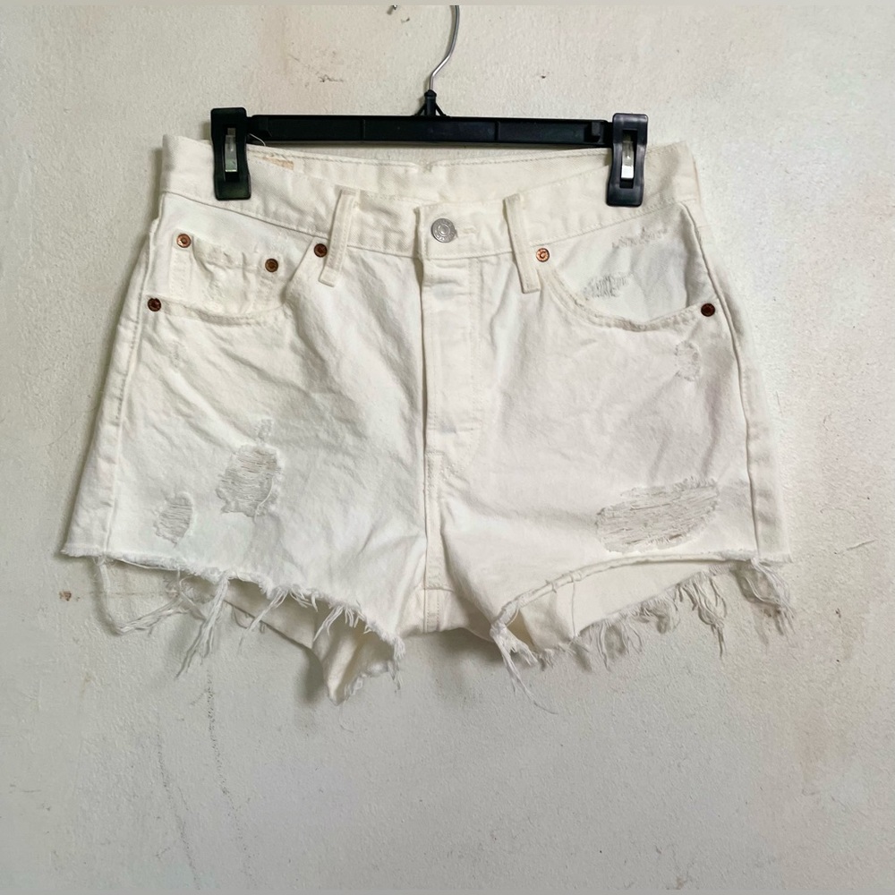Levi’s 501 White Shirt Jeans For Womens